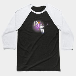 Amputee Astronaut Baseball T-Shirt